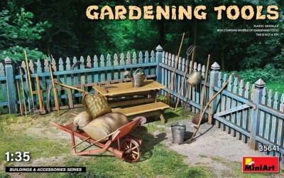 Miniart 35641 Gardening Tools 1/35