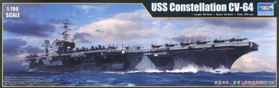 Trumpeter 06715 Американский Авианосец Constellation CV-64 1/700