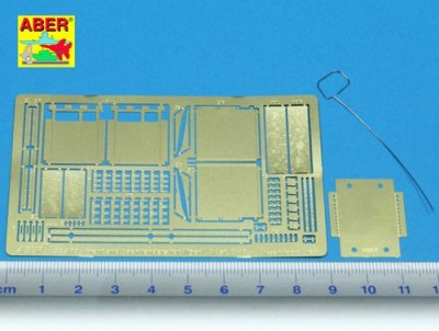 Aber 35A010 Pz.Kpfw.VI Tiger I front/rear mudguards 1/35