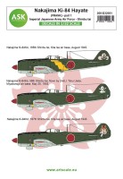 Art Scale 200-D32051 Nakajima Ki-84 Hayate (Frank) part 1 1/32