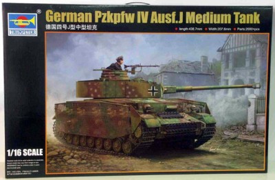Trumpeter 00921 Танк Pzkpfw IV Ausf. J 1/16