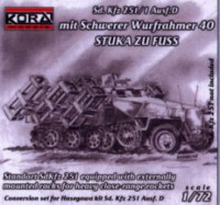 Kora Model C7211 Conv.Set SdKfz 251 Ausf.D (HAS) 1/72
