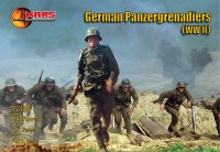 Mars MAR72108 Panzergrenadiers (WWII) 40 figures/8 poses 1/72