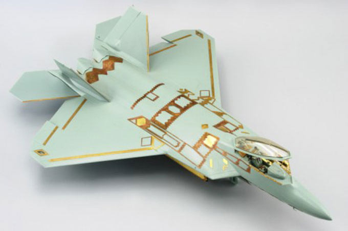 Eduard 48622 F-22 exterior (ACA) фототравление
