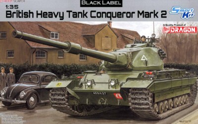 Dragon 3555 British Army FV214 Conqueror Heavy Tank