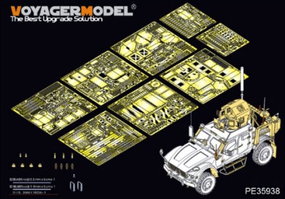 Voyager Model PE35938 Modern US M1240A1 M-ATV (PANDA HOBBY 35027) 1/35