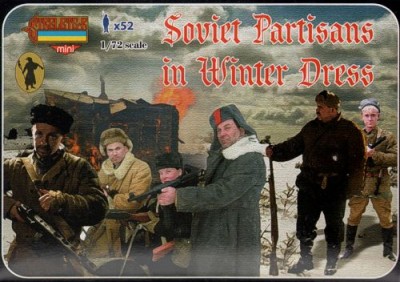 Strelets STRM084 Soviet Partisans in Winter Dress (WWII) 1/72