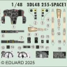 Eduard 3DL48255 Hs 129B SPACE (TAKOM) 1/48