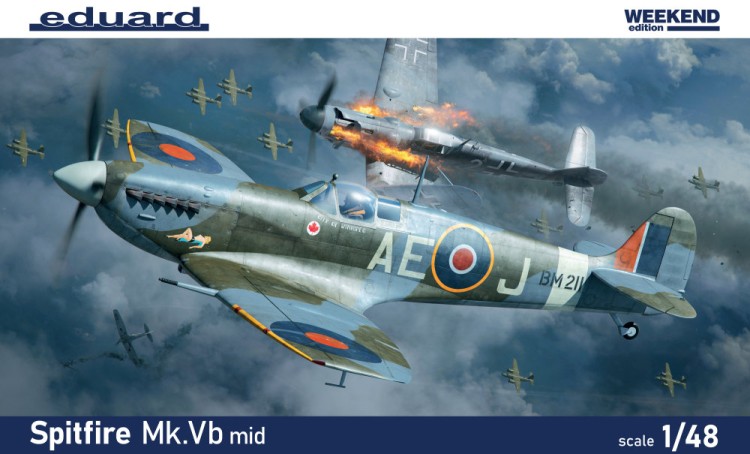 Eduard 84186 Spitfire Mk.Vb mid (Weekend edition) 1/48