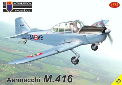 Kovozavody Prostejov 72374 Aermacchi M.416 (3x camo) 1/72
