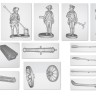 HAT 8345 American War of Independence British Artillery A1045NR Stocks 1/72