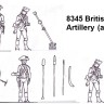 HAT 8345 American War of Independence British Artillery A1045NR Stocks 1/72