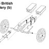 HAT 8345 American War of Independence British Artillery A1045NR Stocks 1/72