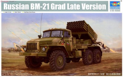 Trumpeter 01014 Soviet BM-21 Late Production