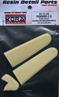 Kora Model DS72109 Fokker C.X Dutch - Corrected lower wing (AZ) 1/72