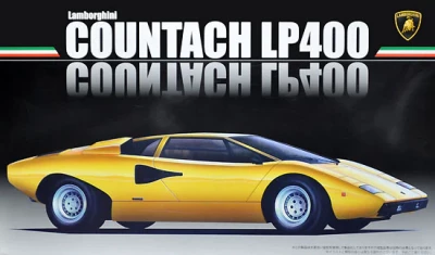 Fujimi F-12654 Lamborghini Countach LP400 1/24