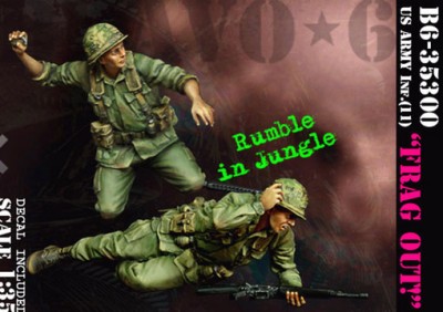 Bravo6 35300 US Army Infantry (11) - Frag Out! 1:35