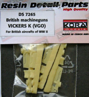 Kora Model DS7265 VICKERS K (VGO) British machineguns (WWII) 1/72