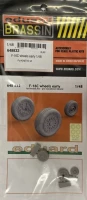 Eduard 648832 BRASSIN F-16C wheels early (KIN) 1/48