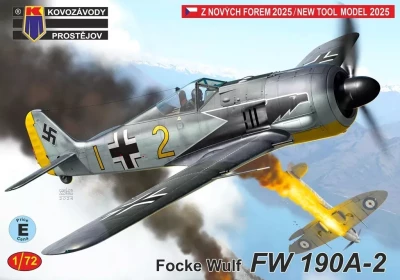 Kovozavody Prostejov 72490 Focke-Wulf Fw 190A-2 (3x camo) 1/72