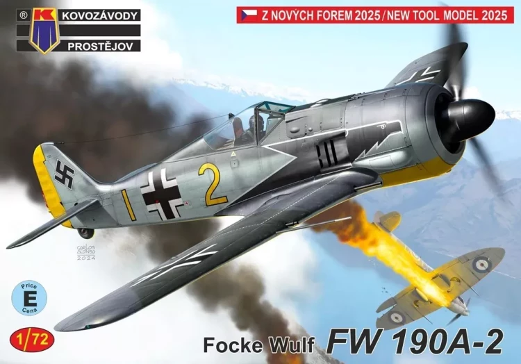 Kovozavody Prostejov 72490 Focke-Wulf Fw 190A-2 (3x camo) 1/72