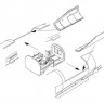 CMK 4231 He 162A-2 Undercarriage set for TAM. kit 1/48