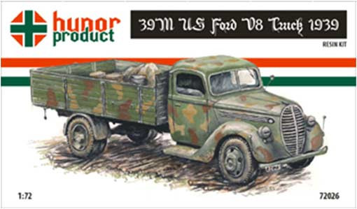 Hunor Product 72026 39M US Ford V8 1939 1/72