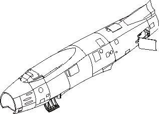 CMK 7114 F-86F Sabre - exterior set for ACA 1/72