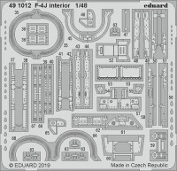 Eduard 491012 1:48 SET F-4J interior (ACAD)