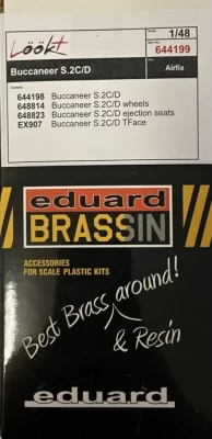 Eduard 644199 BRASSIN Buccaneer S.2C/D Lookplus (AIRF) 1/48