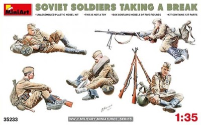 MiniArt 35233 Советские солдаты на отдыхе