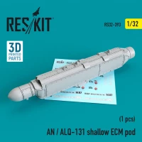 Reskit RS32-393 AN / ALQ-131 shallow ECM pod 1/32