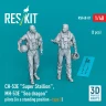 Reskit F48081 CH-53E 'Super Stallion', MH-53E pilots (2x) 1/48