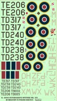 Model Maker Decals D48066 Supermarine Spitfire Mk.XVI Bubbletop in Polish service 1/48