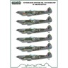 Model Maker Decals D48066 Supermarine Spitfire Mk.XVI Bubbletop in Polish service 1/48