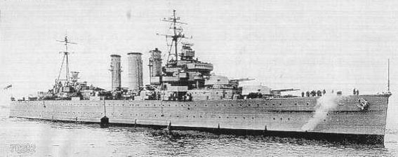Combrig 70292 HMAS Australia Heavy Cruiser, 1928 1/700