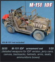 CMK 3035 M-151 IDF - armament set for ACA 1/35