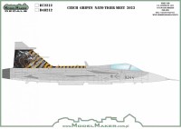 Model Maker Decals D48212 Czech Saab JAS 39 Gripen NATO Tiger Meet 2023 1/48