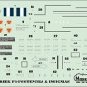 Model Maker Decals D72125 Greek Lockheed-Martin F-16C/F-16D's stencils & insignias (F-16D) 1/72