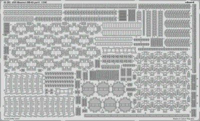 Eduard 53292 SET USS Missouri BB-63 (HOBBYB) 1/350