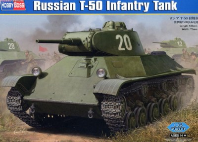 Hobby Boss 83827 Советский легкий танк Т-50 1/35
