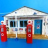 Plus model 494 Gas station 1/35