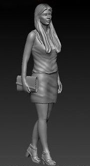 Girls G-35022 Красотка с клатчем 1:35