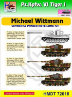 Hm Decals HMDT72018 1/72 Decals Pz.Kpfw.VI Tiger I Michael Wittmann