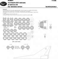 New Ware NWA-M0274 1/72 Mask Tu-22M Backfire BASIC (ITAL 1238)