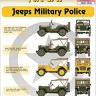 Hm Decals HMDT48026 1/48 Decals J.Willys MB/Ford GPW Military Police 1