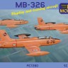 Lf Model P7280 MB-326 Display & Training Aircraft (4x camo) 1/72