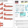 Lf Model P7280 MB-326 Display & Training Aircraft (4x camo) 1/72