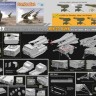 Dragon 3588 Гусеничная ПУ М727 и стационарная ПУ ЗУР "Хок"  - combo набор 1/35