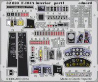 Eduard 32823 F-104A interior S.A.